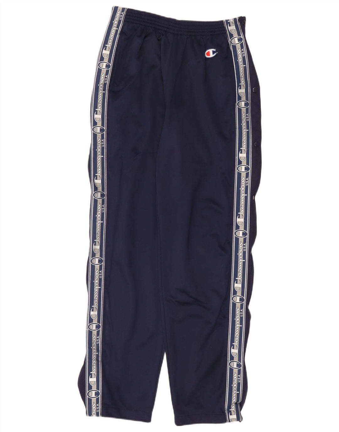 Damskie spodnie dresowe Champion Graphic UK 12 Średni granat
