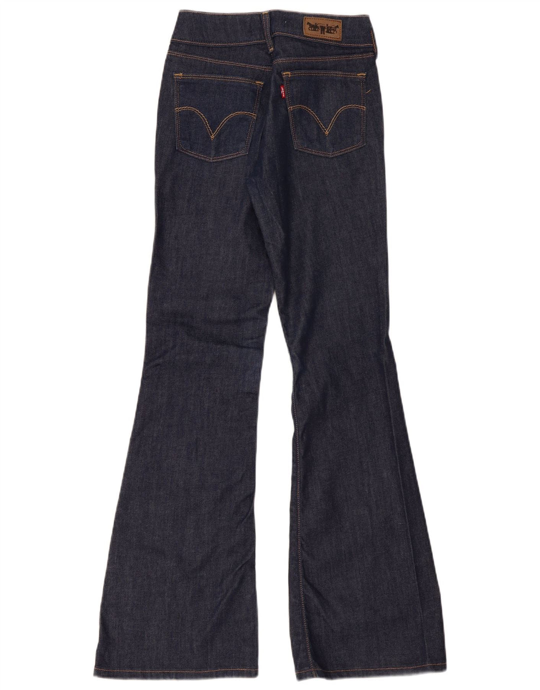 Damskie jeansy Levi's 479 Booty Flared W27 L34 Granatowa bawełna