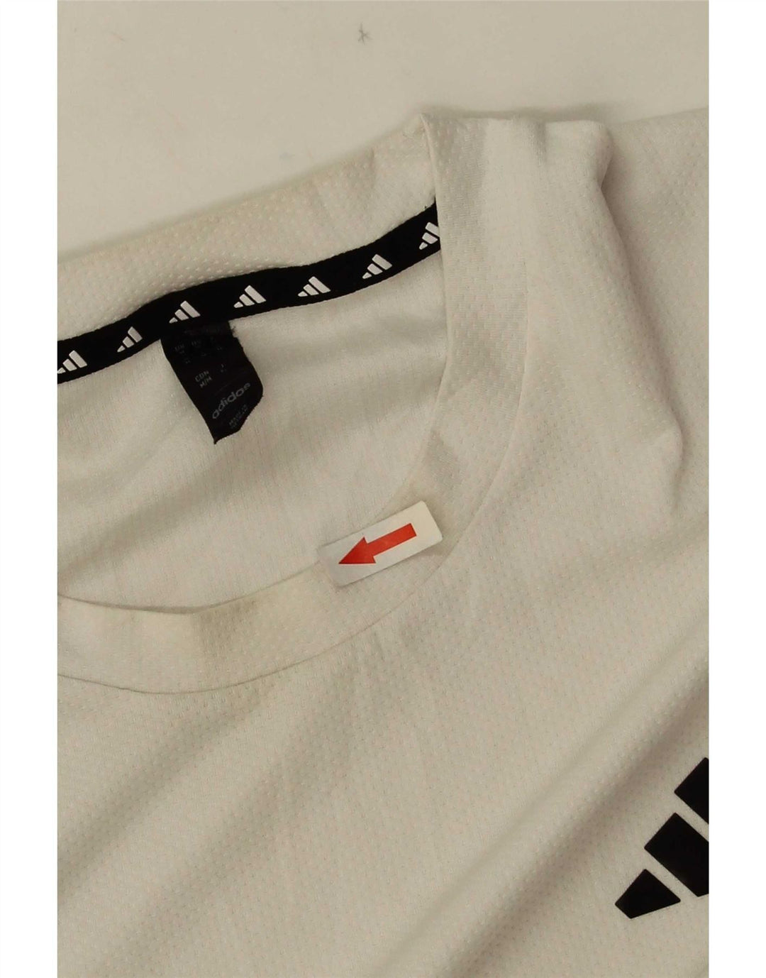 Męska koszulka Adidas Aeroready Top Medium White Polyester