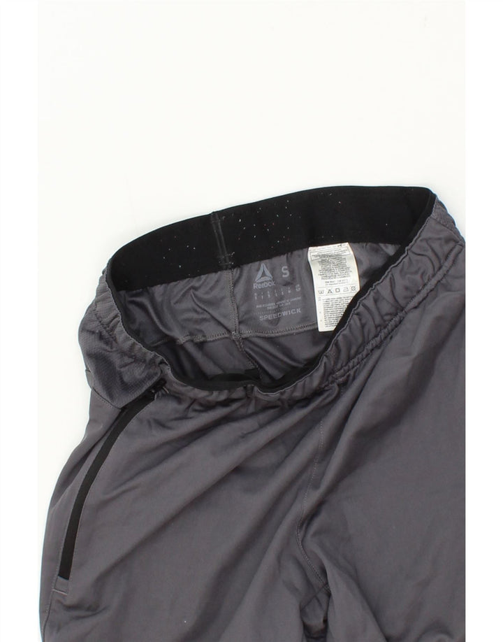 REEBOK Mens Tracksuit Trousers Small Grey Polyester Vintage Reebok and Second-Hand Reebok from Messina Hembry 