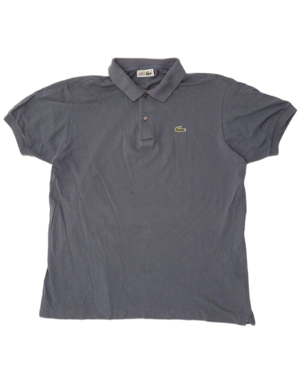 Męska koszulka polo Lacoste, rozmiar 6, XL, szara, bawełniana