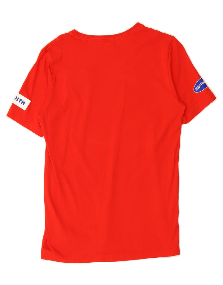 PUMA Mens Graphic T-Shirt Top Small Red Cotton Vintage Puma and Second-Hand Puma from Messina Hembry 