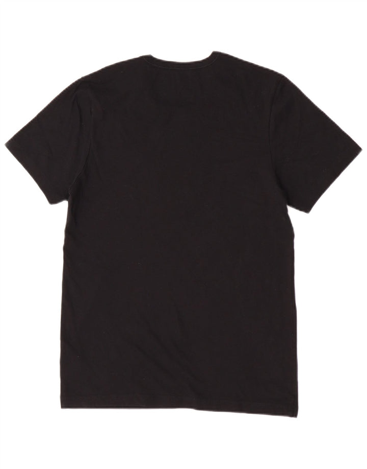 T-shirt męski Hugo Boss, mały, czarny, bawełniany