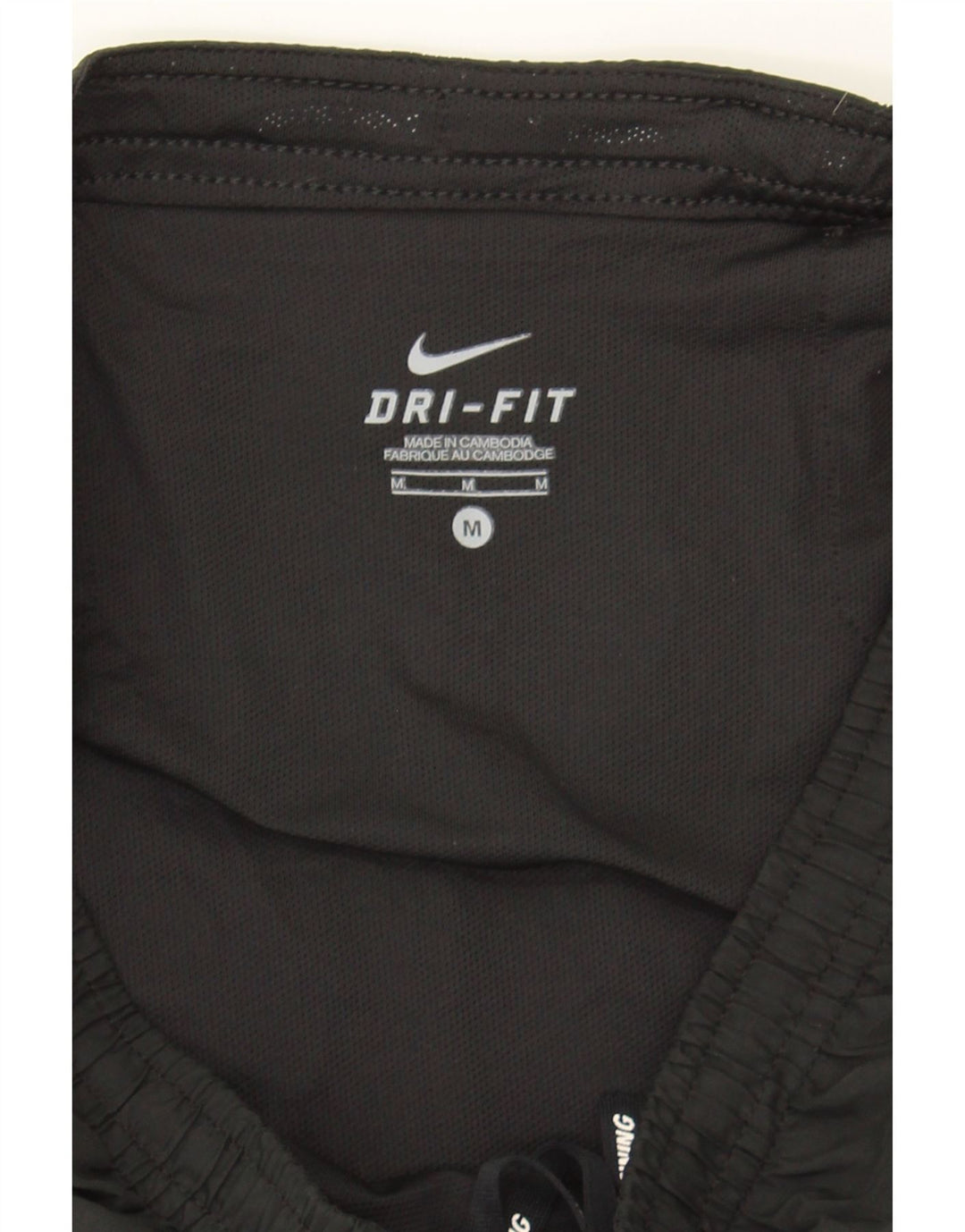 NIKE Womens Dri Fit Sport Shorts UK 14 Medium  Black Vintage Nike and Second-Hand Nike from Messina Hembry 