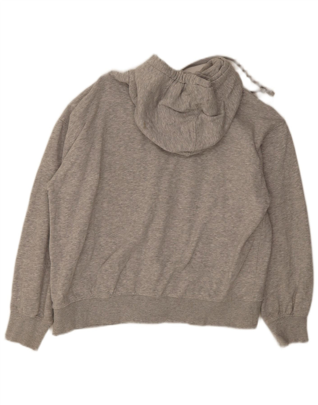 Damski sweter oversize z kapturem Zara UK 14, średni szary, nakrapiany