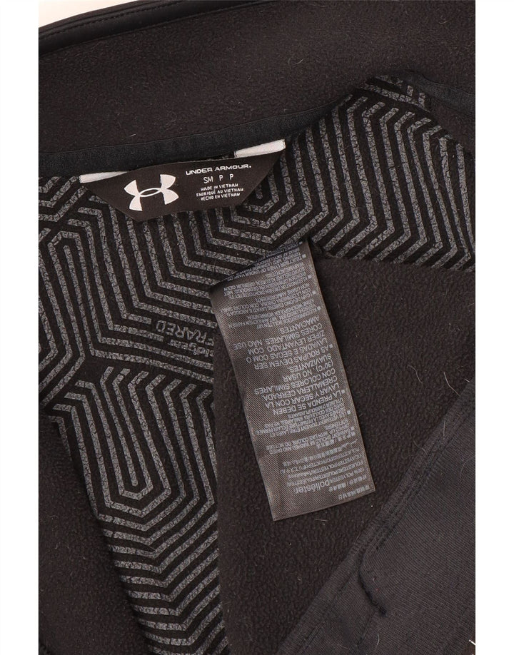 Męska kurtka dresowa Under Armour, mała, czarna, z poliestru