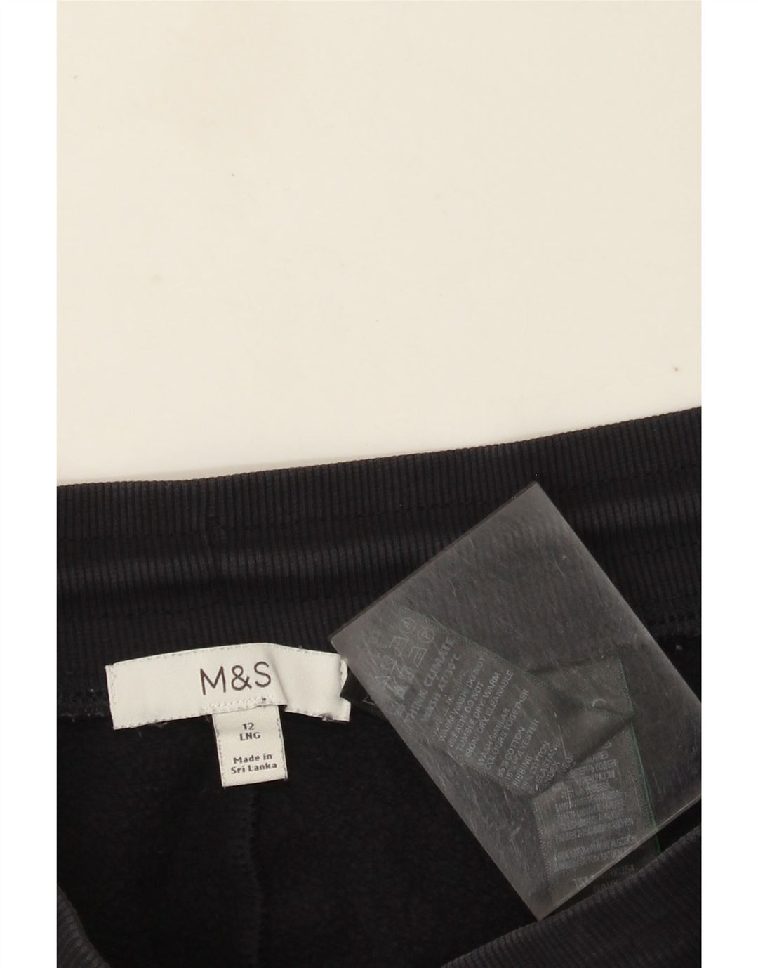 Damskie spodnie dresowe Marks & Spencer Joggers UK 12 Średni granat