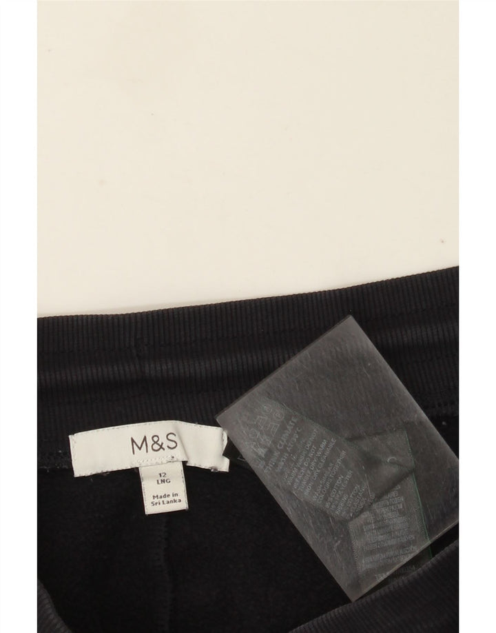Damskie spodnie dresowe Marks & Spencer Joggers UK 12 Średni granat