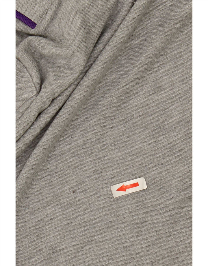 Męska koszulka polo Ted Baker, rozmiar 7, 3XL, szary, nakrapiany poliester