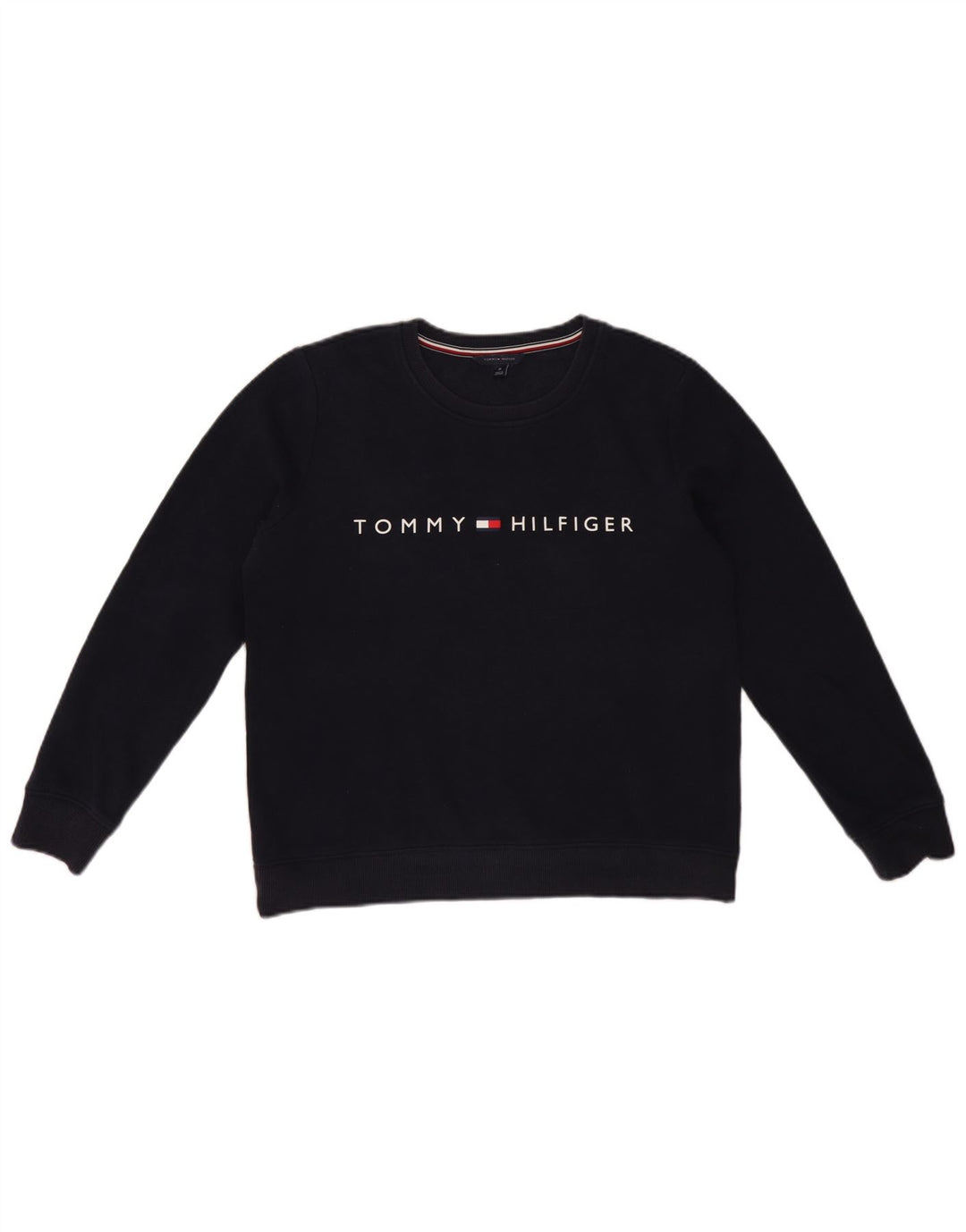 Damska bluza z grafiką Tommy Hilfiger UK 14, średni granat