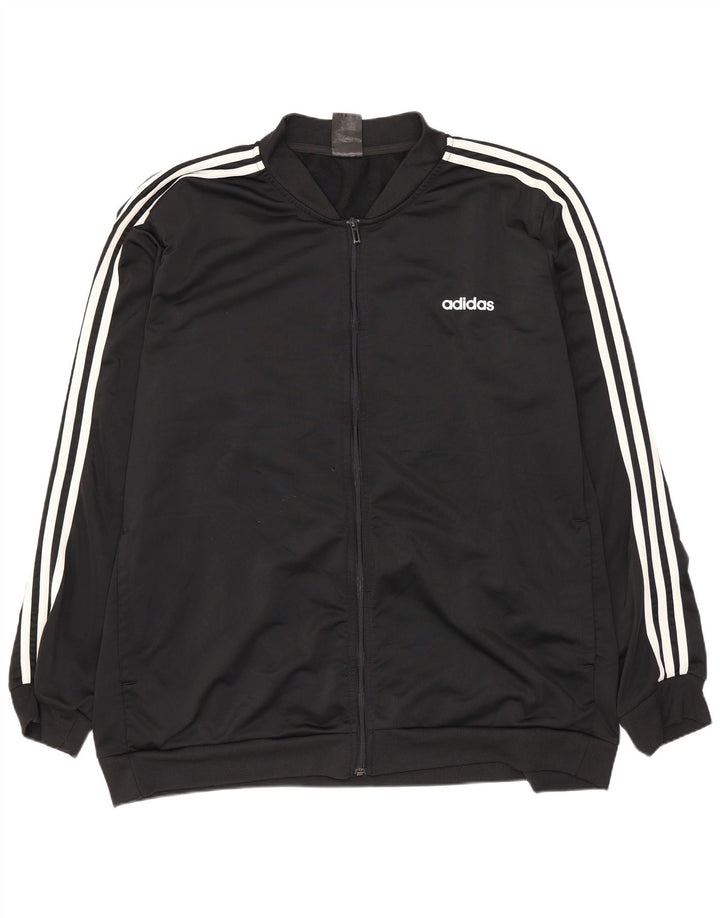 Adidas Męski pełny dres 2XL Czarny poliester