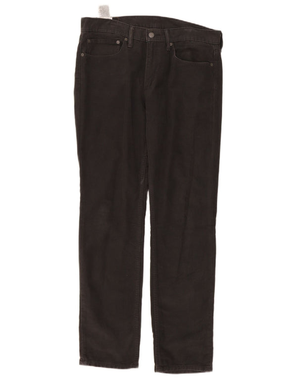 Męskie jeansy Levi's 511 Slim W34 L32 Szara bawełna