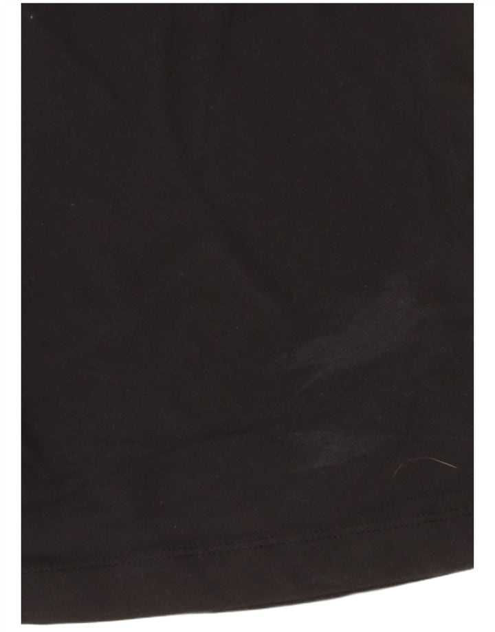Męski T-shirt Nike Dri Fit Top, średni czarny, bawełniany
