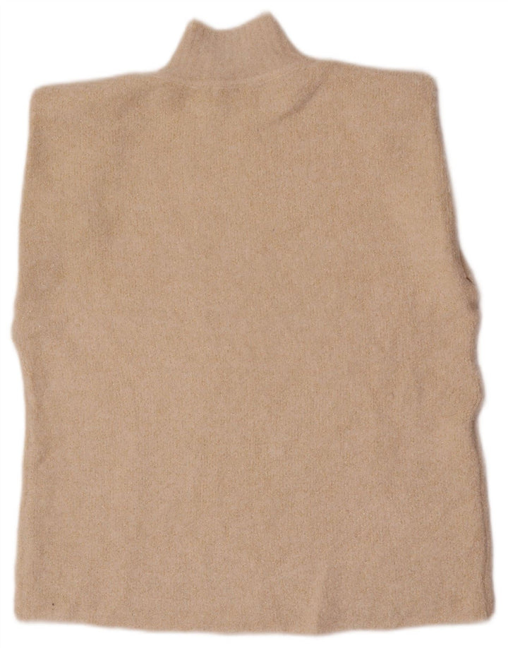 Damski podkoszulek z kamizelką oversize Zara UK 10, mały, złamany biały akryl