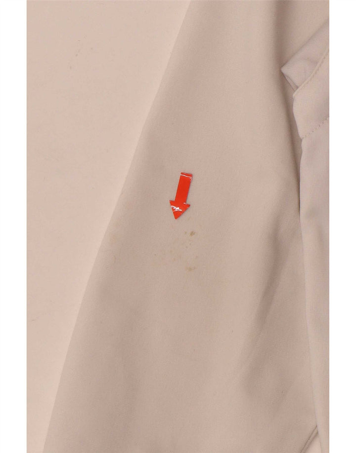 Damska kurtka dresowa Asics UK 14, poliester w kolorze średniej bieli