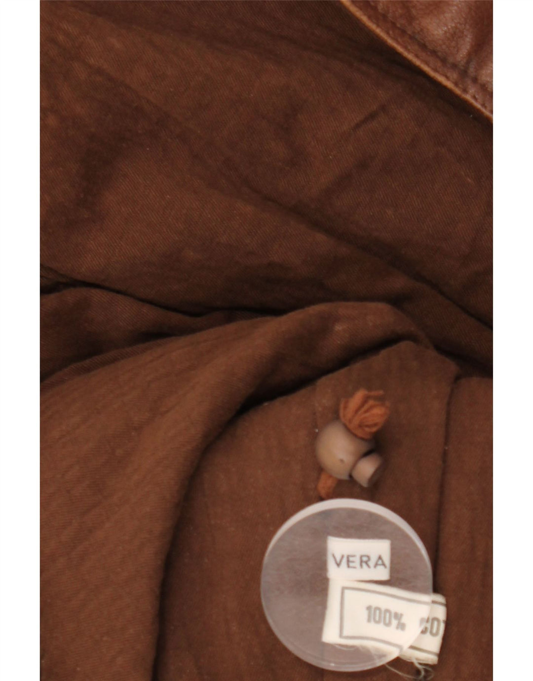 Męska kurtka skórzana VINTAGE UK 42 XL Brązowa skóra