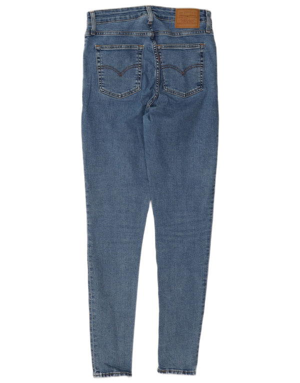 Damskie jeansy Levi's 721 z wysokim stanem W28 L30 Niebieska bawełna