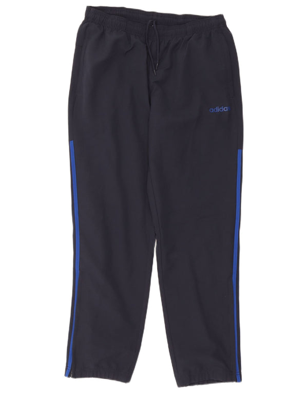 Adidas Męskie Spodnie Dresowe Joggery Duże Granatowe Poliester