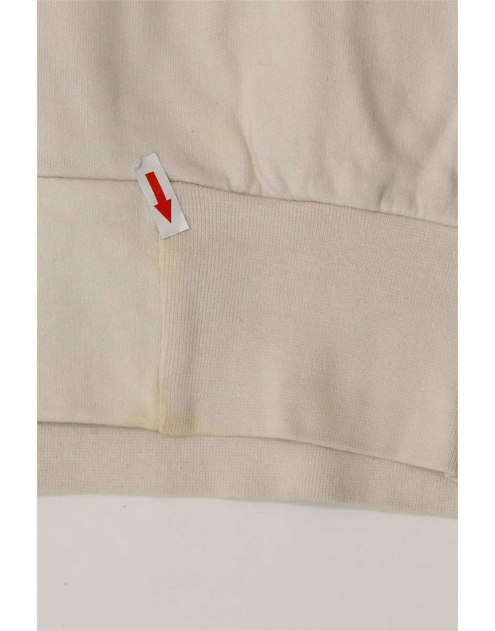 Męska kurtka dresowa North Sails z grafiką, 2XL, bawełniana w kolorze złamanej bieli