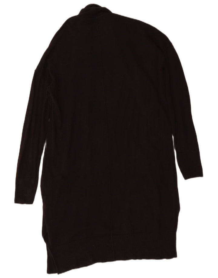 Damski sweter oversize J. Crew o długim kroju, UK 10, mały, czarny