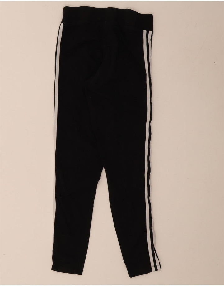 Legginsy damskie Adidas UK 12, średnie, czarne, bawełniane