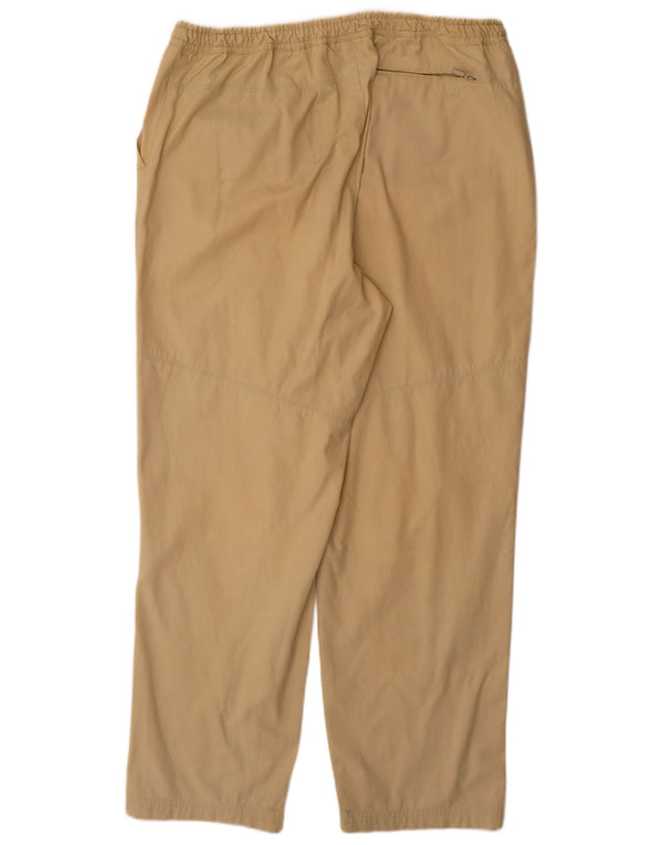 Adidas Męskie Proste Spodnie Chino W40 L32 Beżowa Bawełna