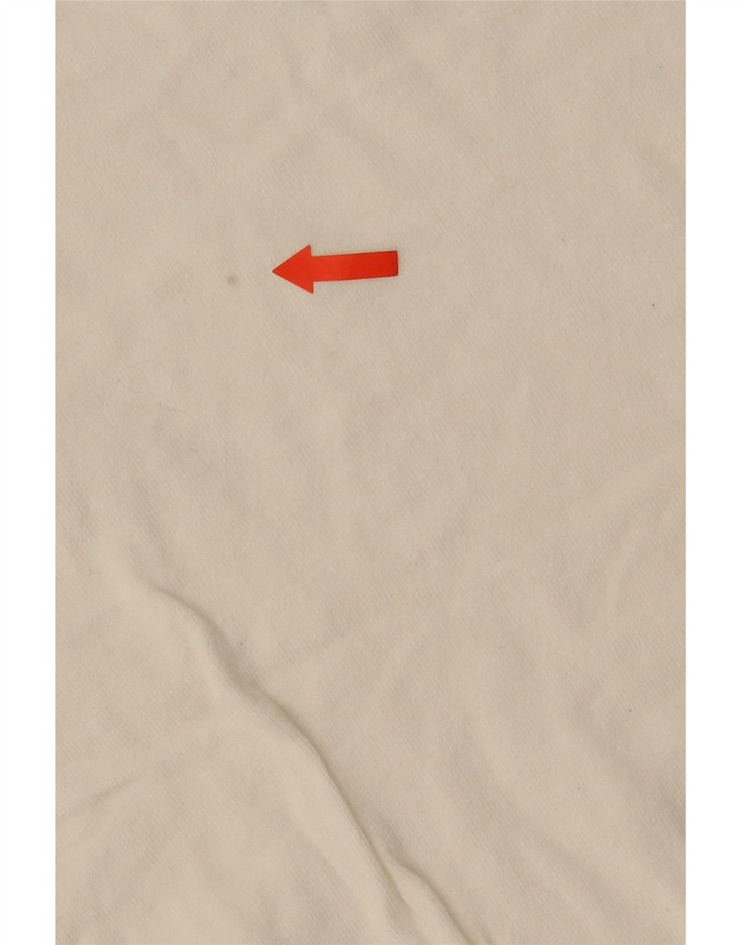 Męski sweter z okrągłym dekoltem Zara, mały, biały
