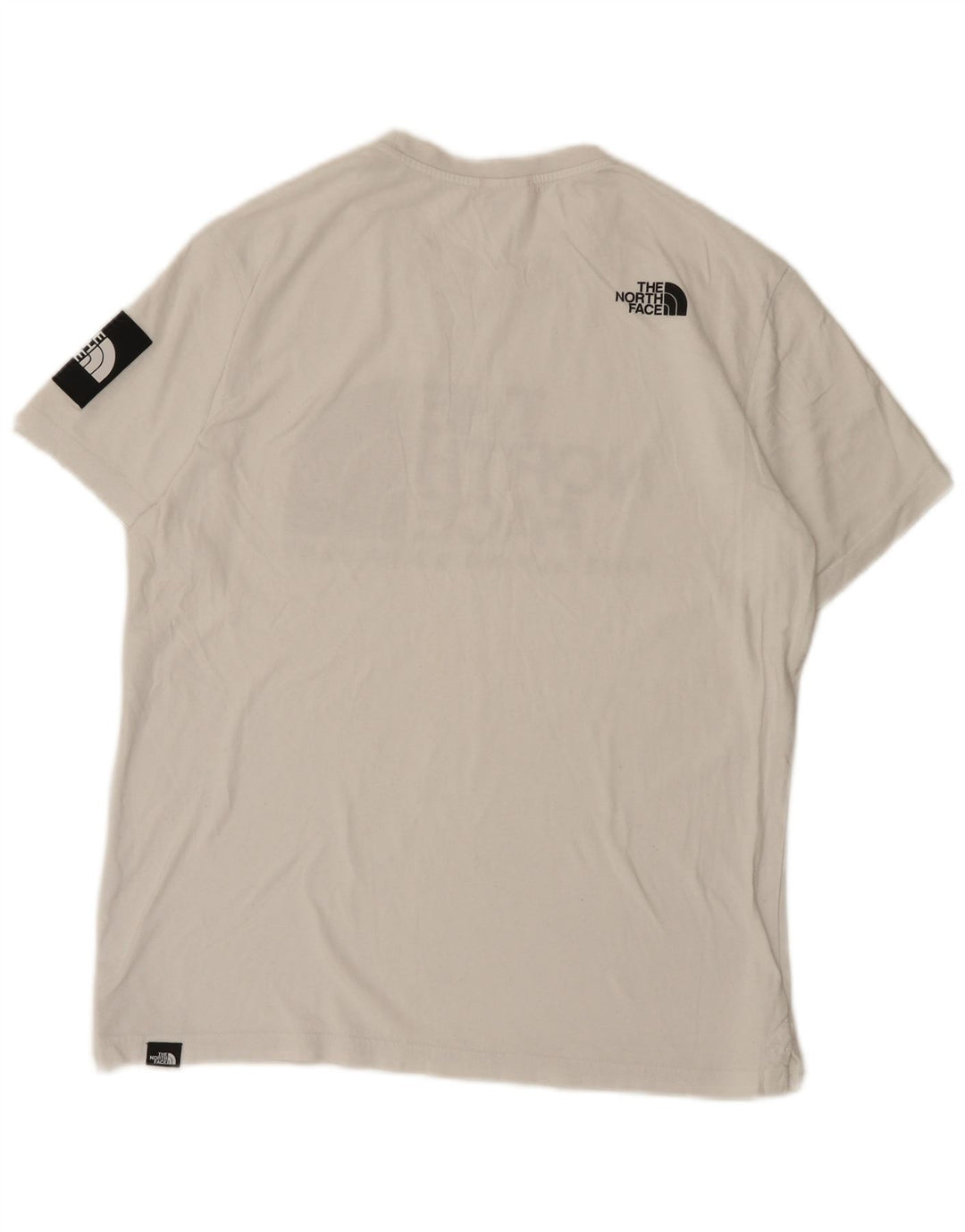 Męski T-shirt z grafiką The North Face, średni biały