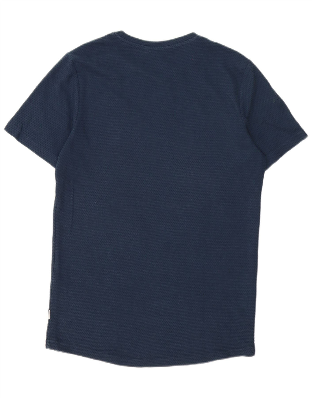 T-shirt męski Jack & Jones, średni, granatowy, bawełniany w cętki