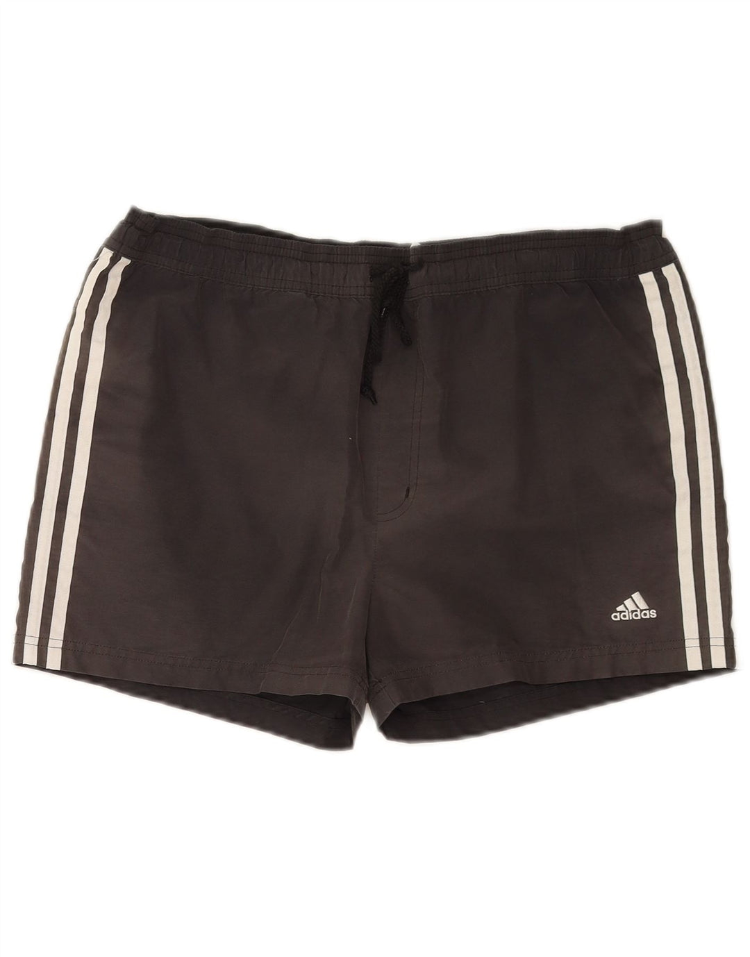 Męskie stroje kąpielowe Adidas, średnia czarna bawełna