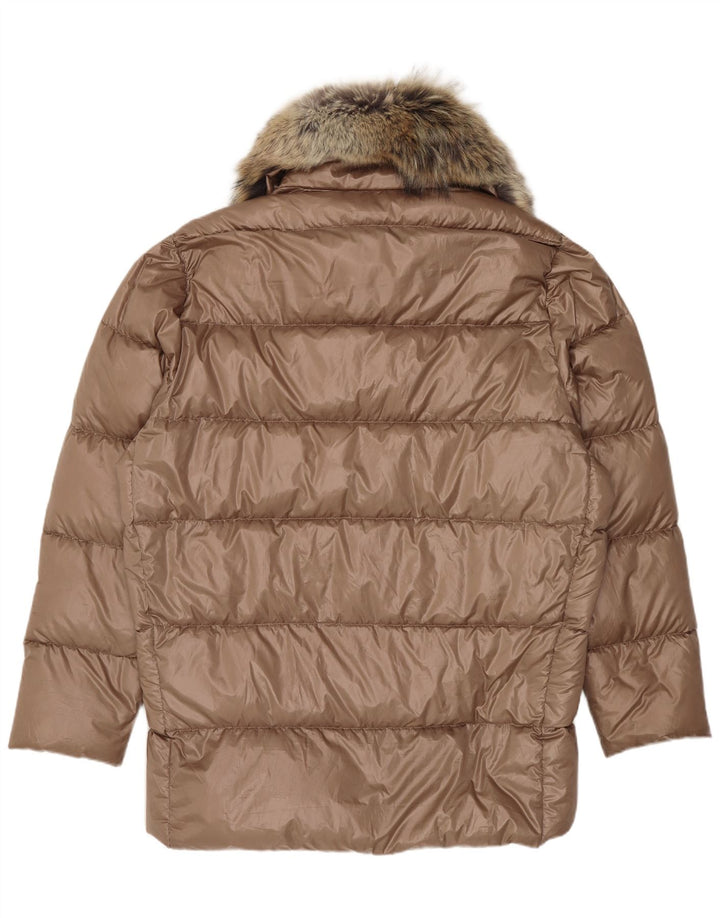 Damska kurtka oversize Ralph Lauren UK 10 Small Brown Polyester