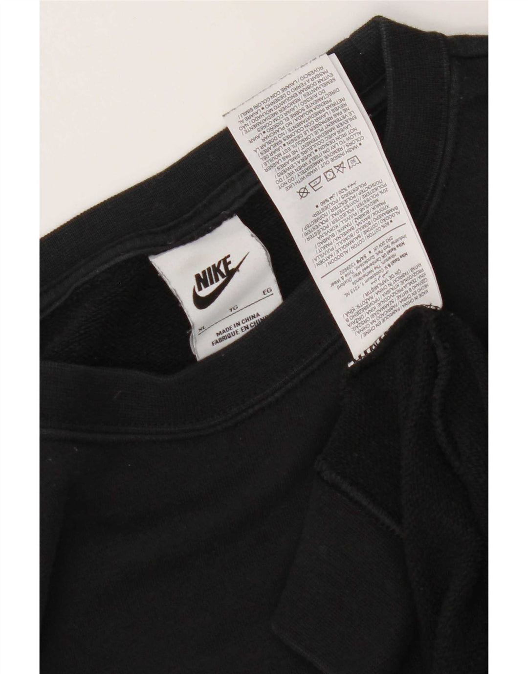 Męska bluza Nike XL, czarna, bawełniana