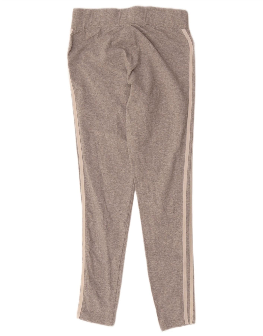 Legginsy damskie Adidas UK 12 Średnioszare, bawełniane nakrapiane