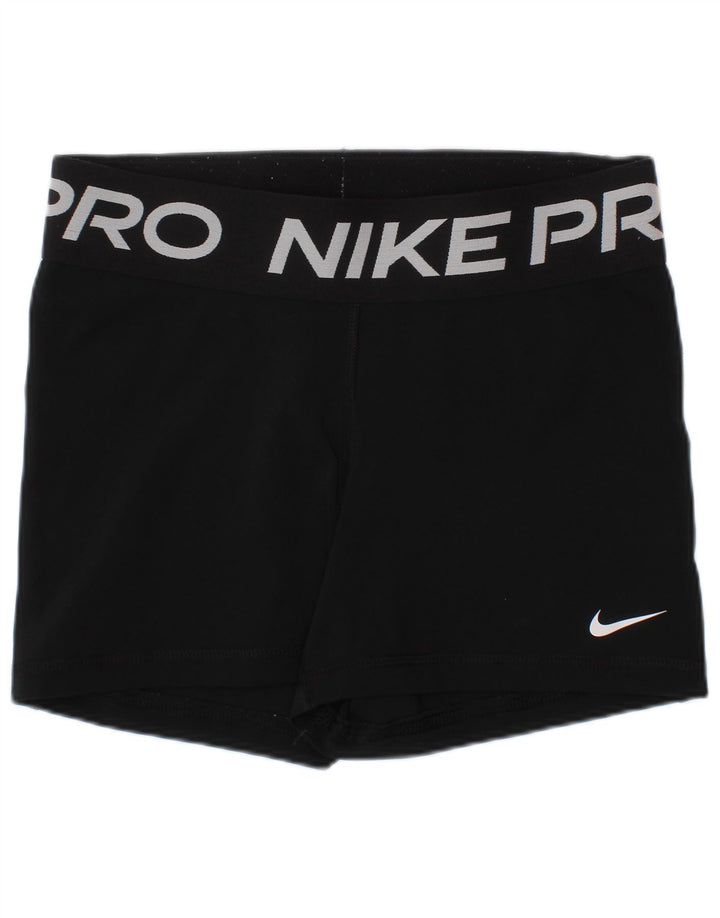 Chłopięce spodenki kąpielowe Nike z grafiką, 8-9 lat, czarne