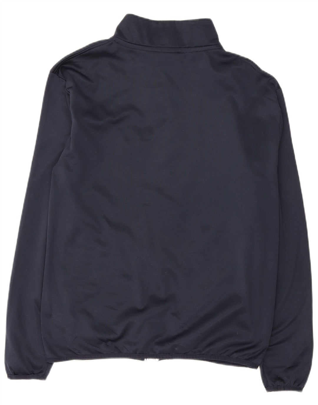 LOTTO Womens Tracksuit Top Jacket UK 16 Large Navy Blue Polyester