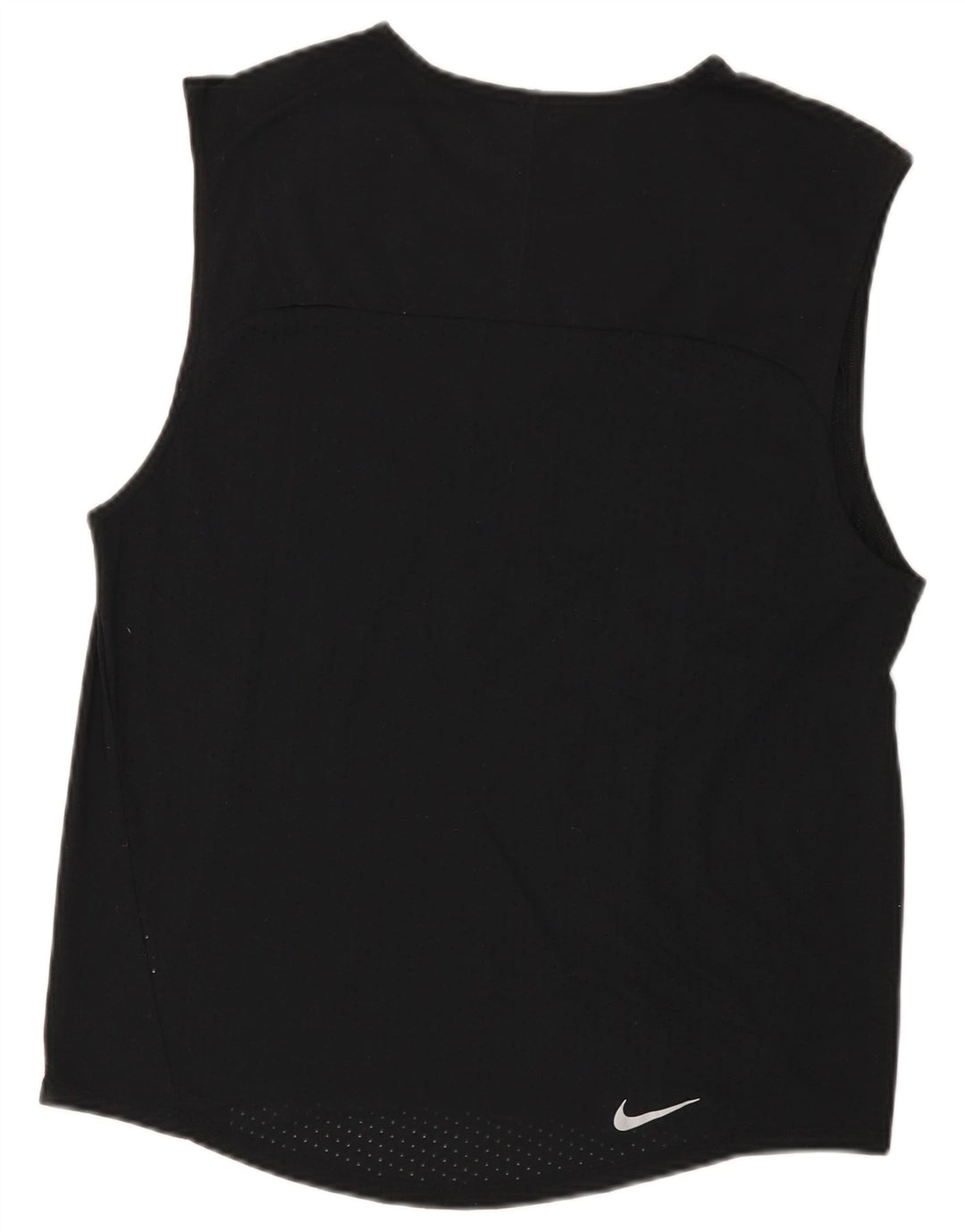 Męska kamizelka Nike Dri Fit, średni czarny poliester
