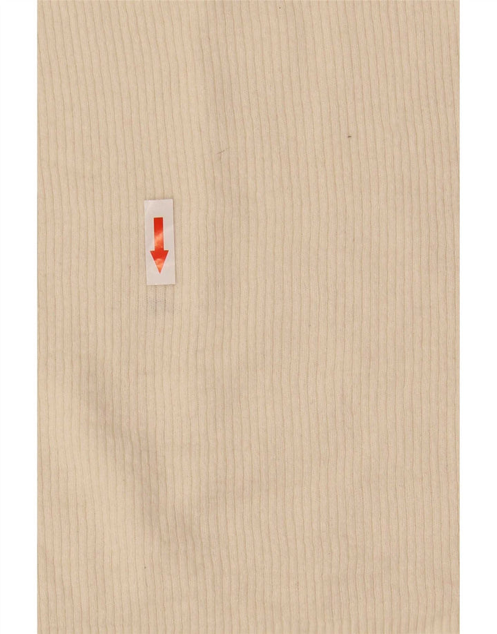 Sweter damski Massimo Dutti Crop Cardigan UK 8, mały, w kolorze złamanej bieli