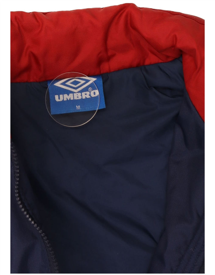 Męska kurtka wiatrówka z kapturem Umbro UK 38 w kolorze średniego granatu