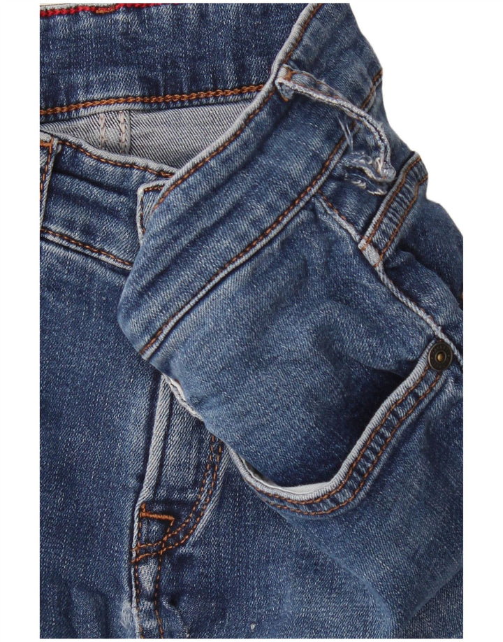 Damskie jeansy slim fit Hackett W26 L29 Niebieskie klasyczne