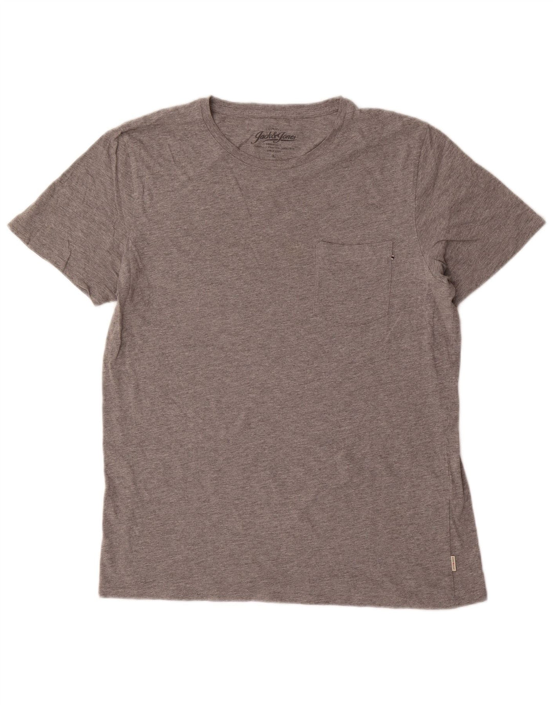 T-shirt męski Jack & Jones Top XL, szary, bawełniany