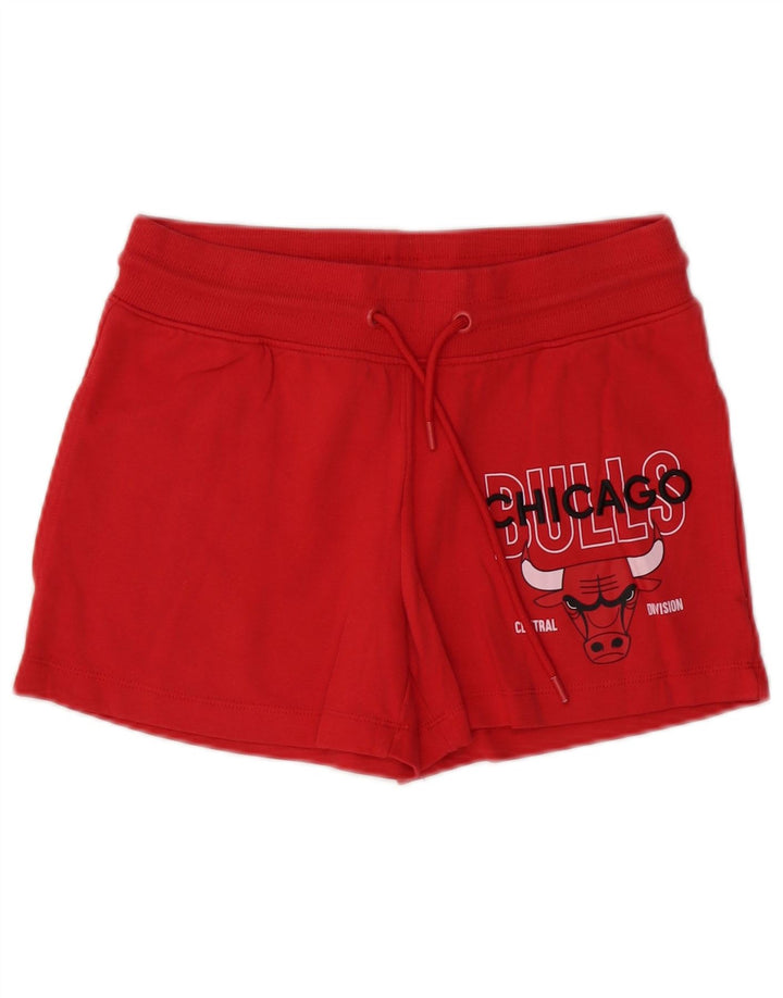 Damskie spodenki sportowe NBA Chicago Bulls Graphic UK 10, małe, czerwone, bawełniane