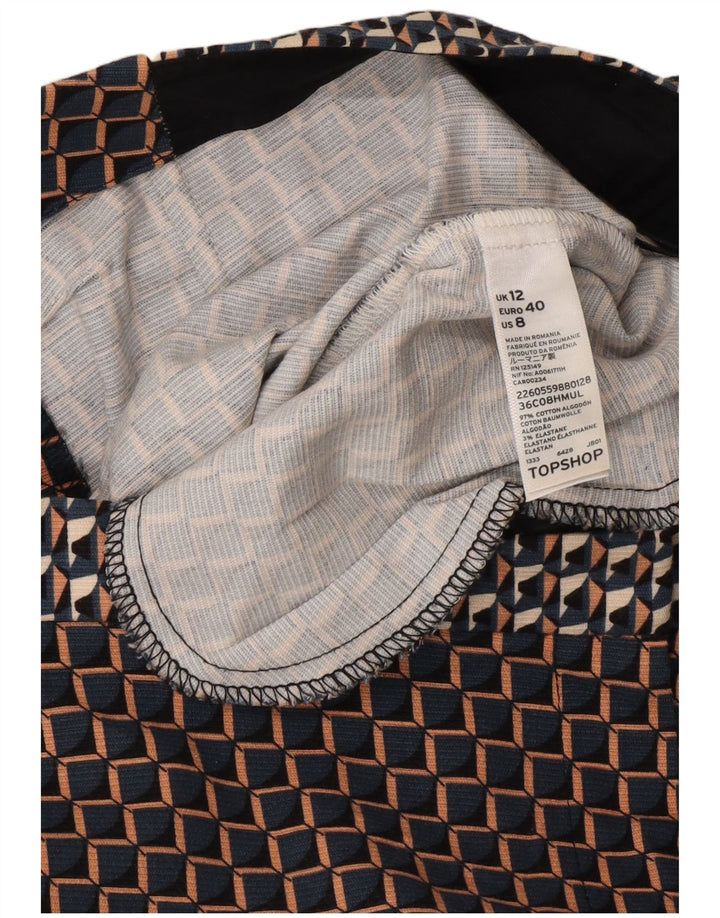 Damskie krótkie spodnie Topshop UK 12 Medium W32 L25 Wielokolorowe