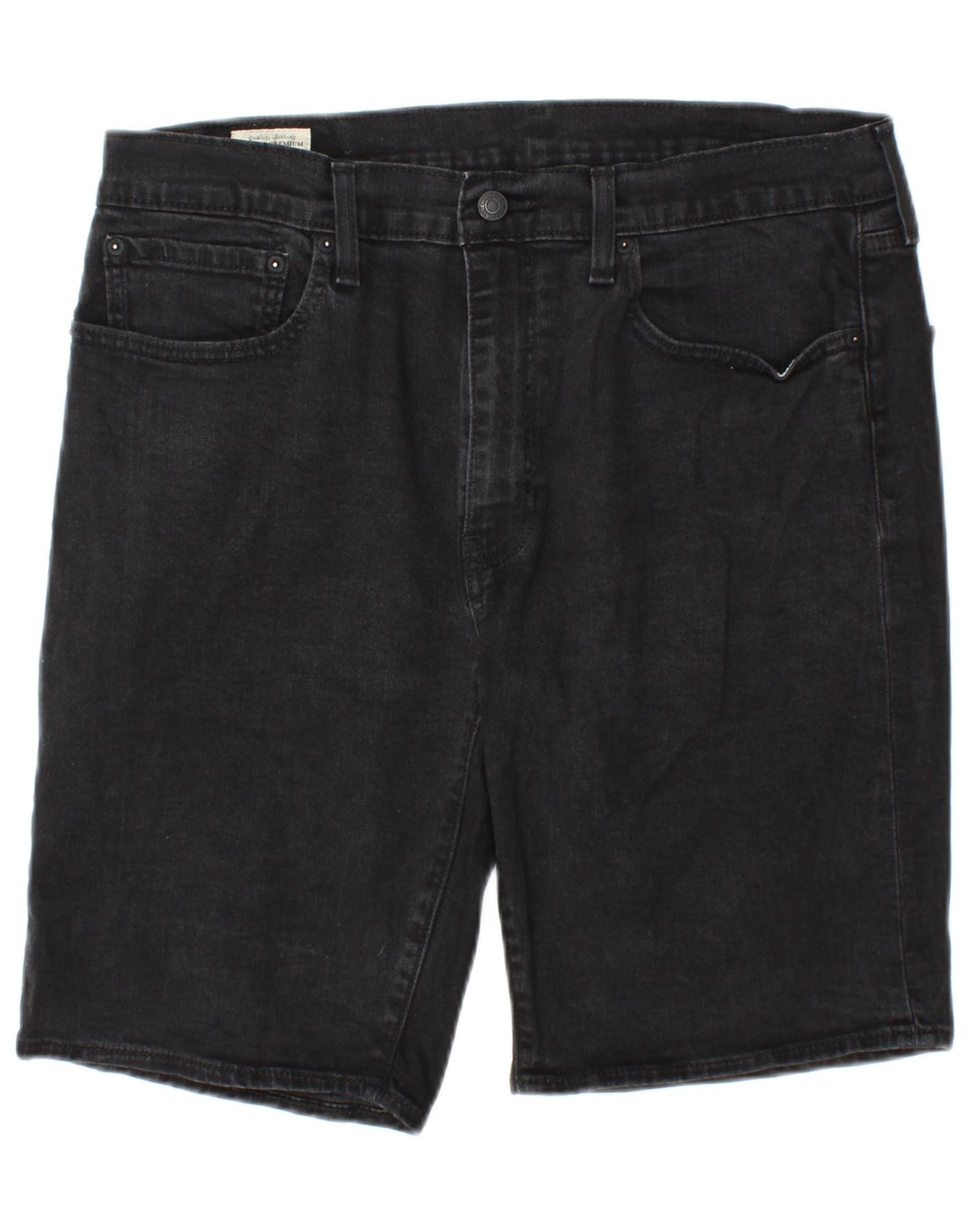 Męskie spodenki jeansowe Levi's 502 W36, duże, czarne, bawełniane