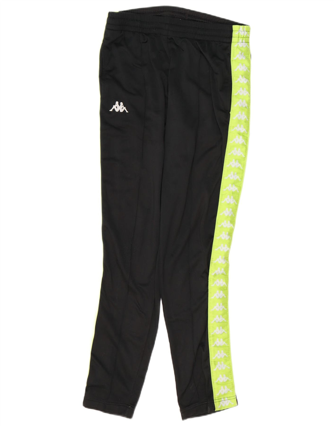 Pełny dres chłopięcy KAPPA z grafiką, 15-16 lat, czarny poliester z blokami kolorów