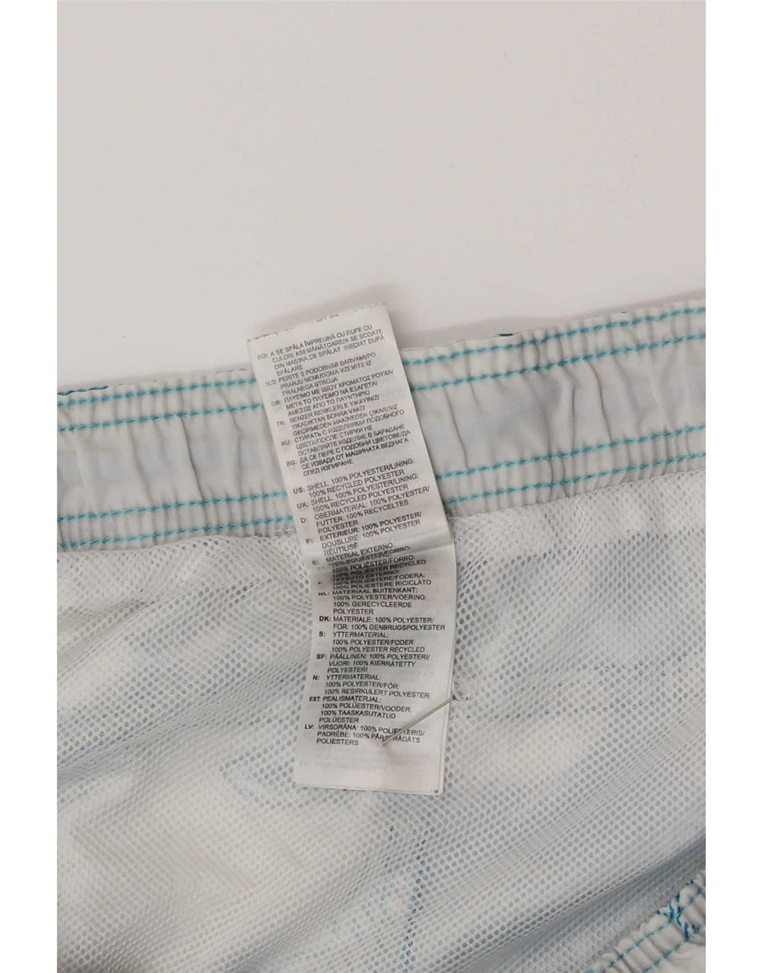 Męskie spodenki kąpielowe Adidas XL Niebieski kwiatowy poliester