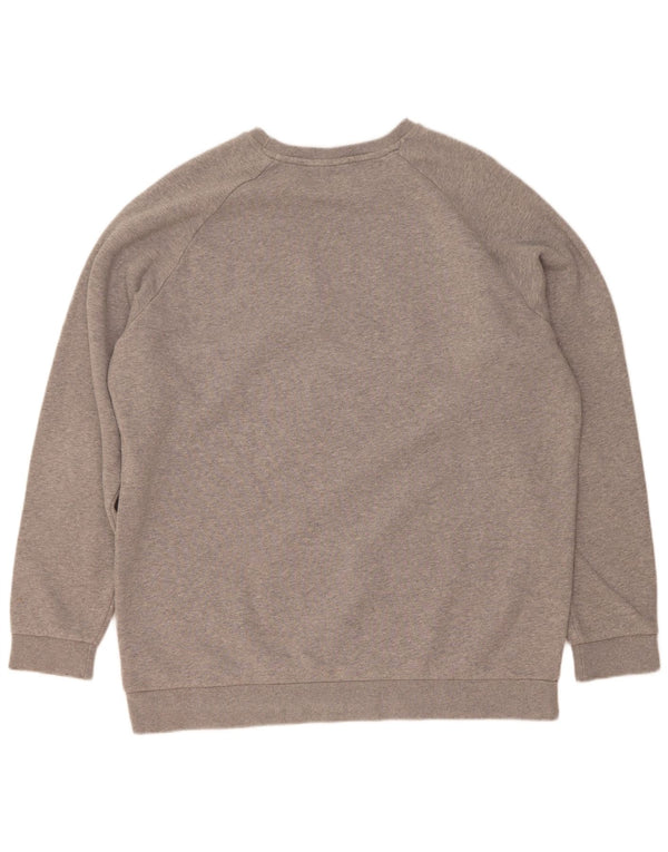 Adidas Męska Bluza Sweter XL Szara Bawełna