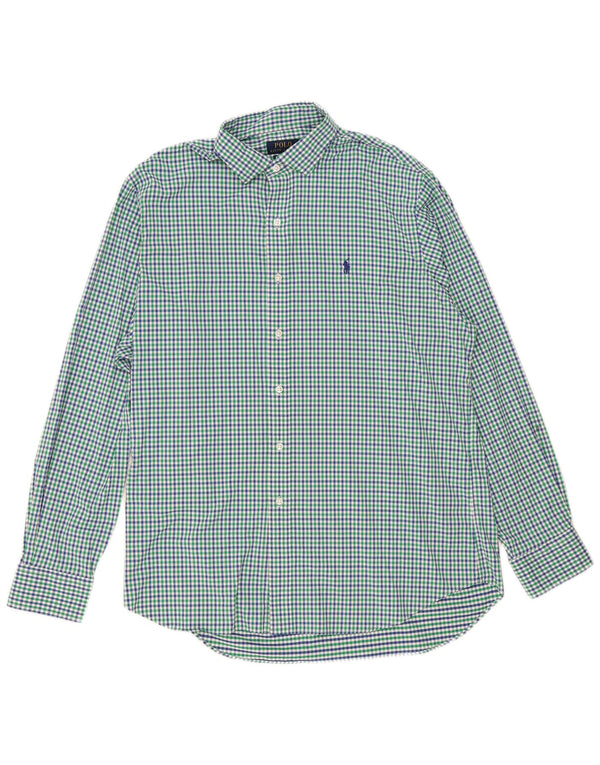 Koszula męska Polo Ralph Lauren Performance Flanelowa XL, wielobarwna kratka