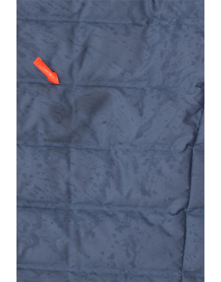 Damska ocieplana kurtka Adidas UK 16, duża niebieska, poliester