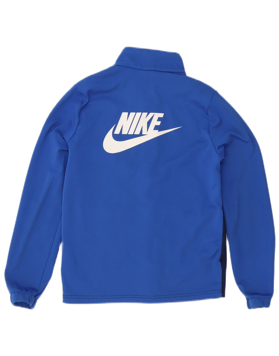 Chłopięca kurtka dresowa Nike Graphic 12-13 lat, duża niebieska, z blokami kolorów