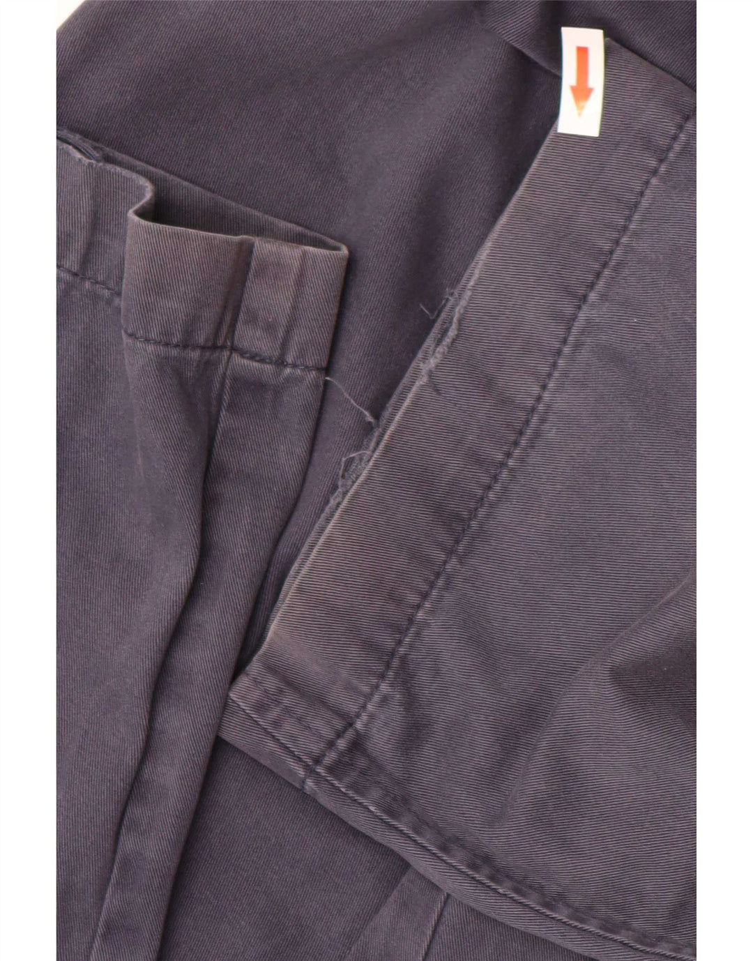 Męskie spodnie typu chino Regular Marks & Spencer W32 L31 Granatowa bawełna